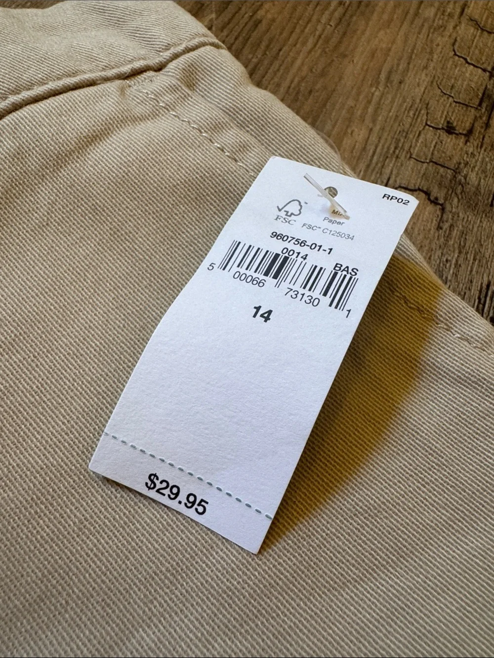 GAP Khaki Bermuda Shorts for Kids